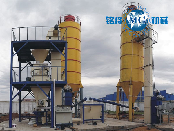 干粉砂漿混合設備混合機為何會出現出料誤差大現象呢？